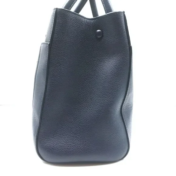 Chanel 17C Neo Executive Small Shopper Tote Navy Leather Shoulder Bag - Picture 4 of 12